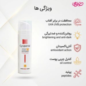 Alternative view of ضد آفتاب فلوئیدی سیسپرسا مدل Sun Defence